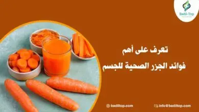 فوائد الجزر الصحية