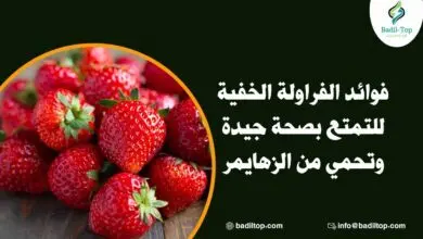 فوائد الفراولة الصحية
